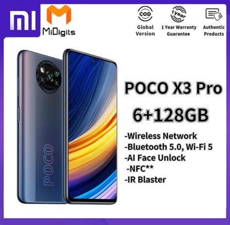 【Midigits】 POCO X3 PRO 6GB+128GB Global .